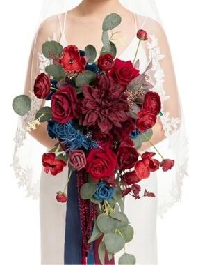 Ling’s Moment Wedding Bundle – Navy Blue & Burgundy